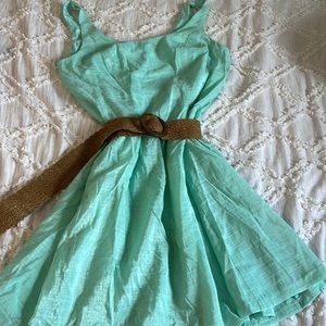 Turquoise/aqua dress